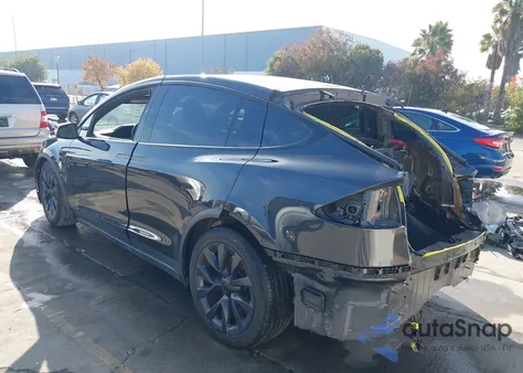 2024 Tesla Model X Long Range из США, поврежденный, VIN 7SAXCAE50RF443203